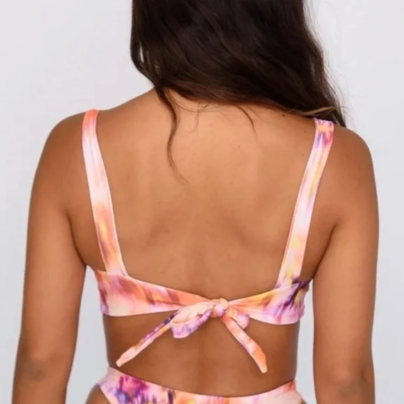 Skatie Eze Print Bikini Top - Picture 6 of 6